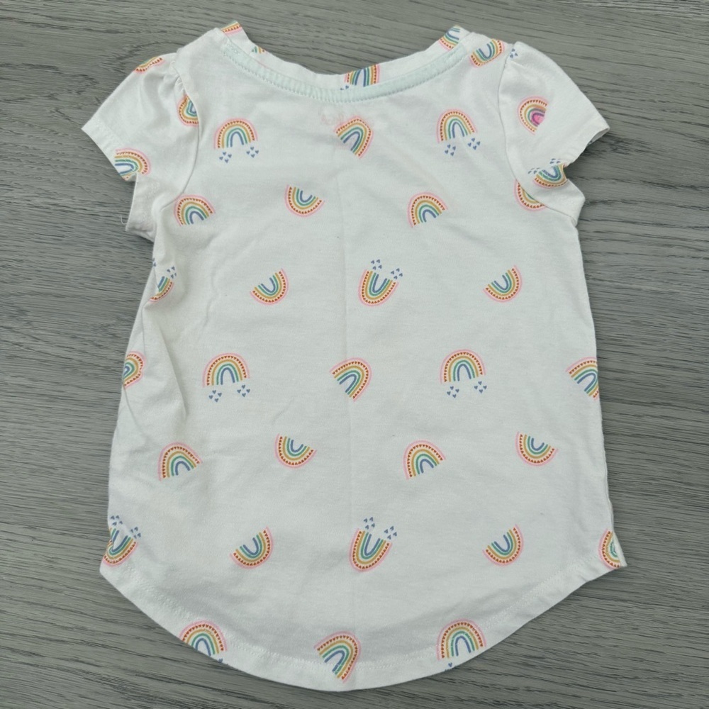 Sanrio Carters T-Shirt Bundle Pink Green White Toddler Girls 2T 4PK - Picture 8 of 10